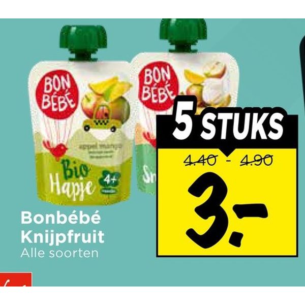 Bonbébé Knijpfruit