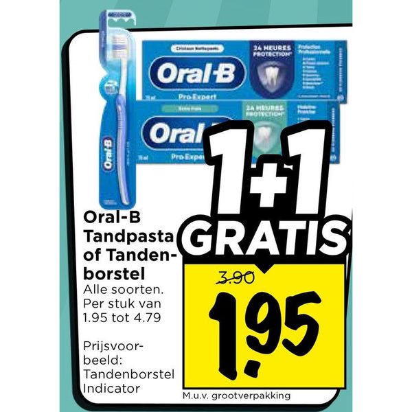 Oral-B Tandpasta of Tandenborstel