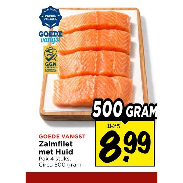 Goede Vangst Zalmfilet met Huid
