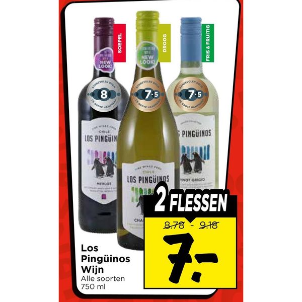 Los Pingüinos Wijn