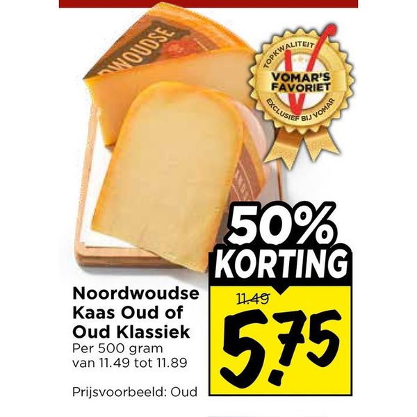 Noordwoudse Kaas Oud of Oud Klassiek