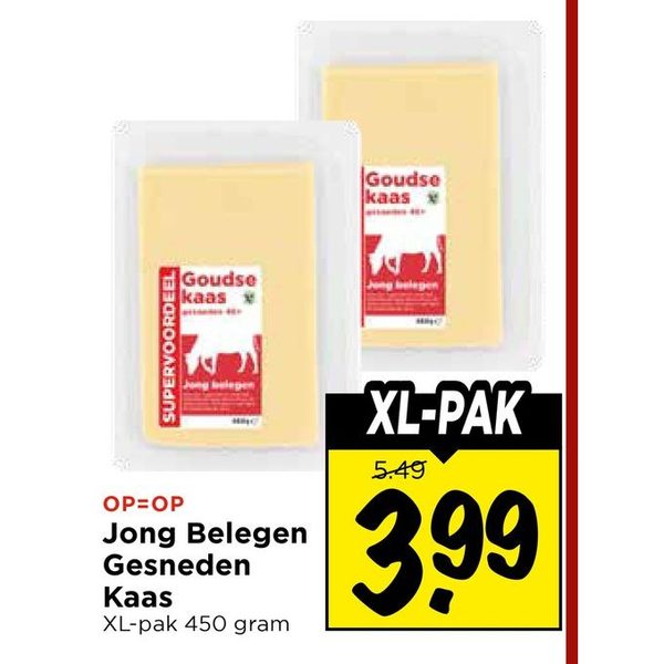Jong Belegen Gesneden Kaas