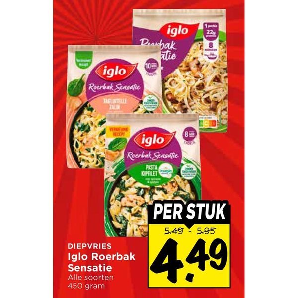 Iglo Roerbak Sensatie