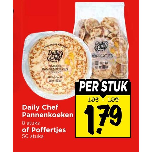 Daily Chef Pannenkoeken of Poffertjes