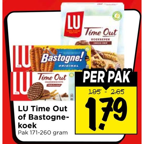 LU Time Out of Bastogne-koek