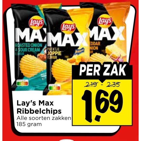 Lay's Max Ribbelchips