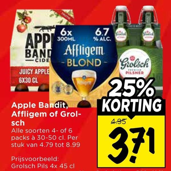 Apple Bandit, Affligem of Grolsch
