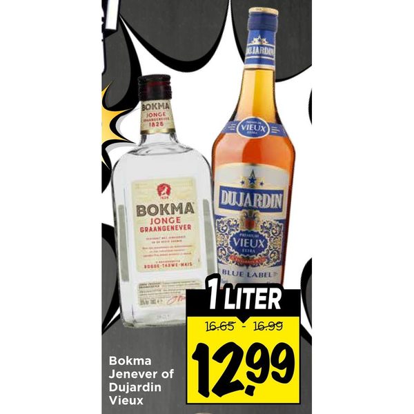 Bokma Jonge Jenever of Dujardin Vieux