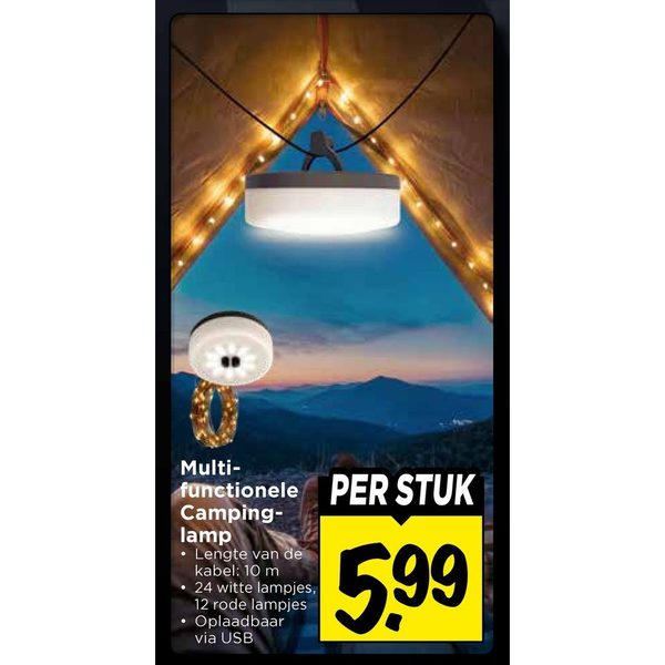 Multi-functionele Camping-lamp