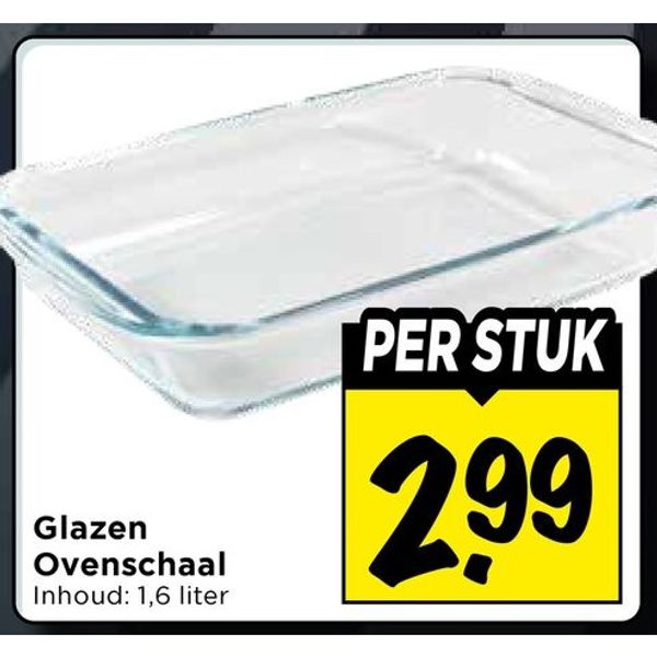 Glazen Ovenschaal