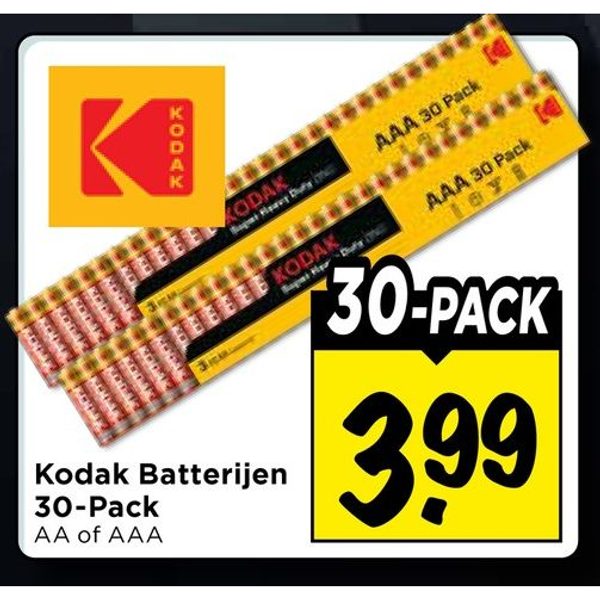 Kodak Batterijen 30-Pack