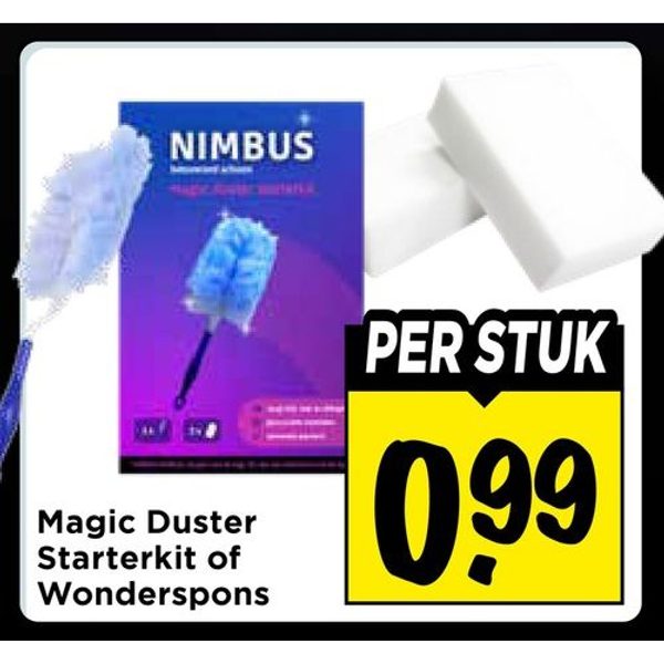 Magic Duster Starterkit of Wonderspons