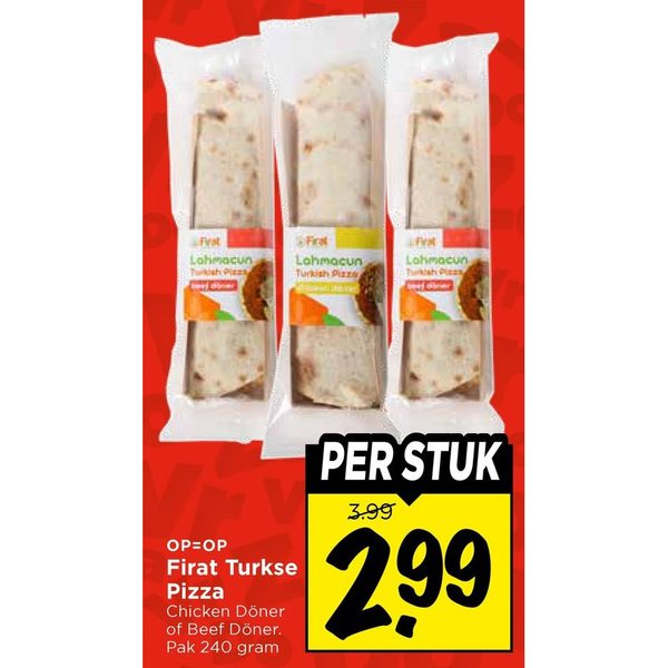 Firat Turkse Pizza