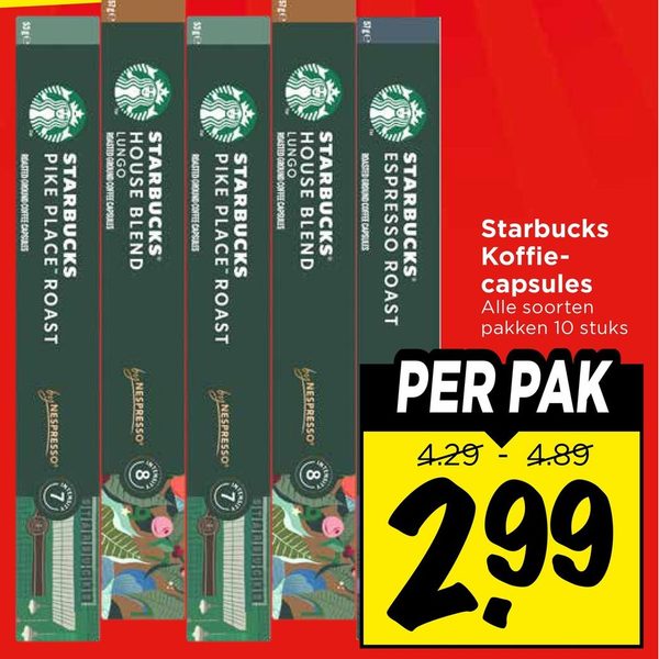 Starbucks Koffie-capsules