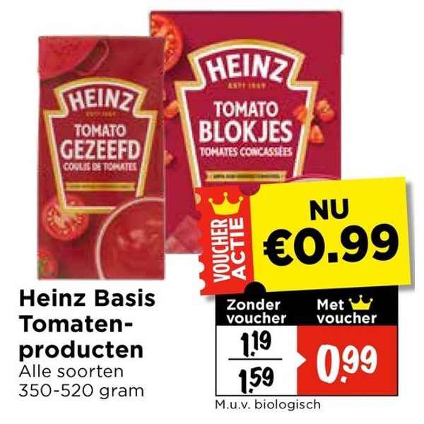 Heinz Basis Tomatenproducten