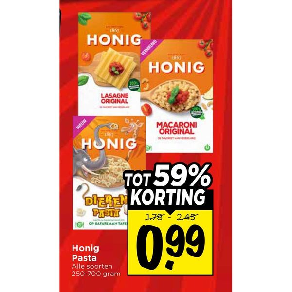 Honig Pasta