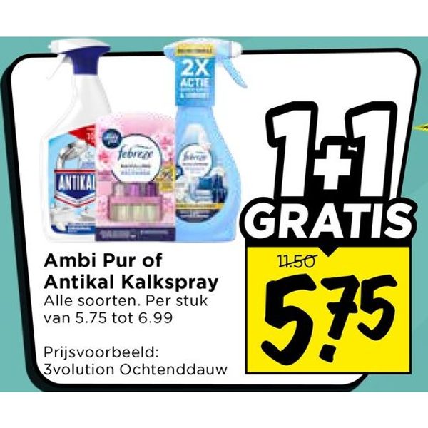 Spray (Luchverfrisser of Kalkspray)