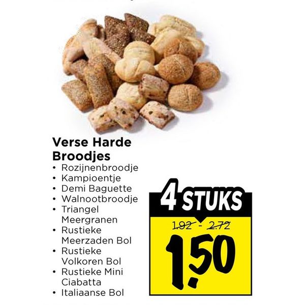 Verse Harde Broodjes