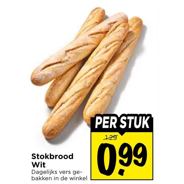 Stokbrood Wit