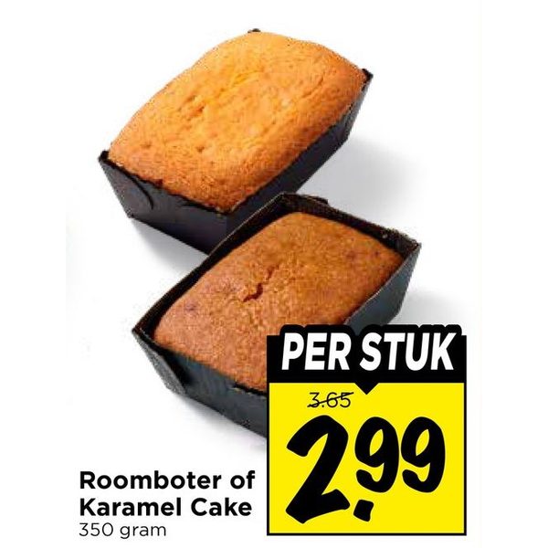 Roomboter of Karamel Cake