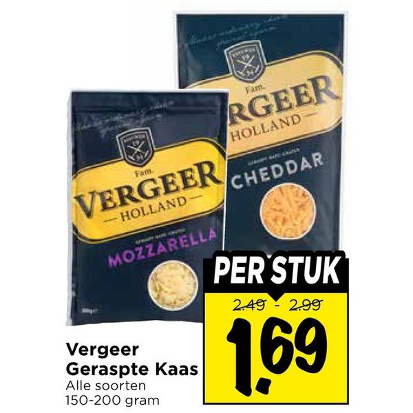 Vergeer Geraspte Kaas