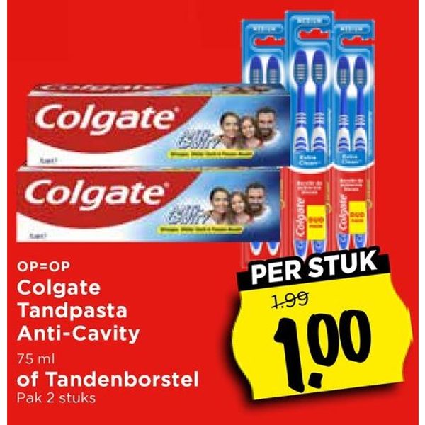 Colgate Tandpasta of Tandenborstel