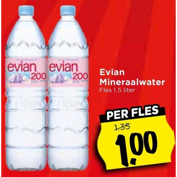 Evian Mineraalwater
