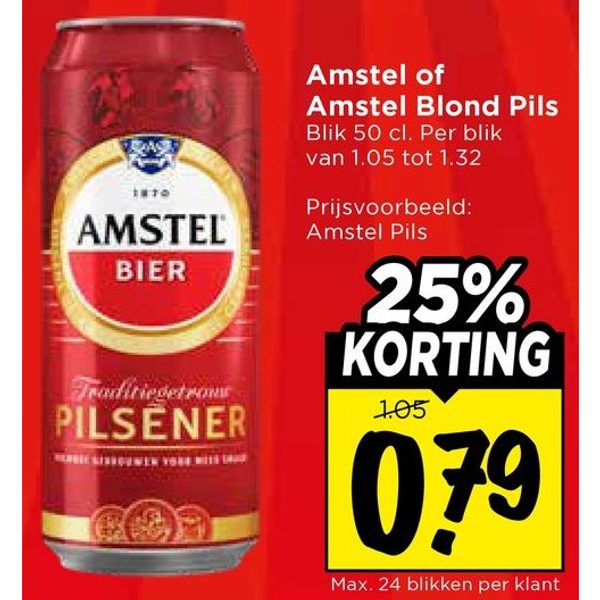 Amstel of Amstel Blond Pils