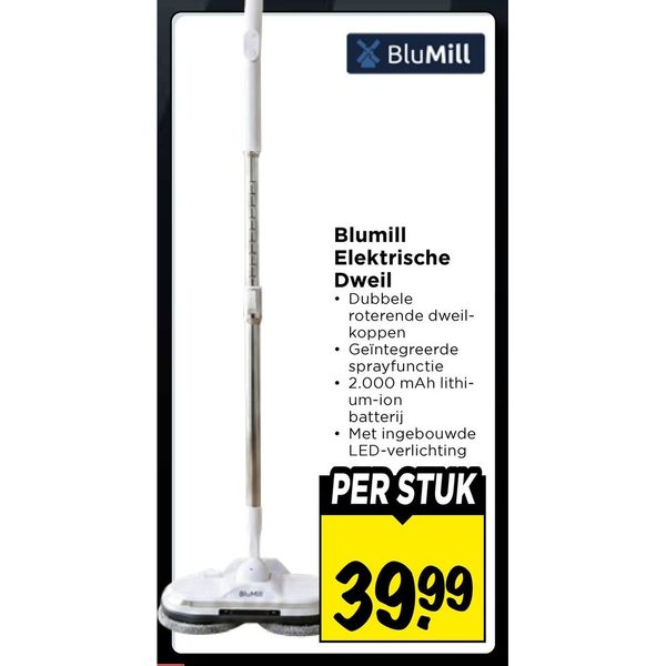 Blumill Elektrische Dweil