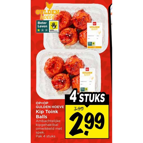 Gulden Hoeve Kip Toink Balls