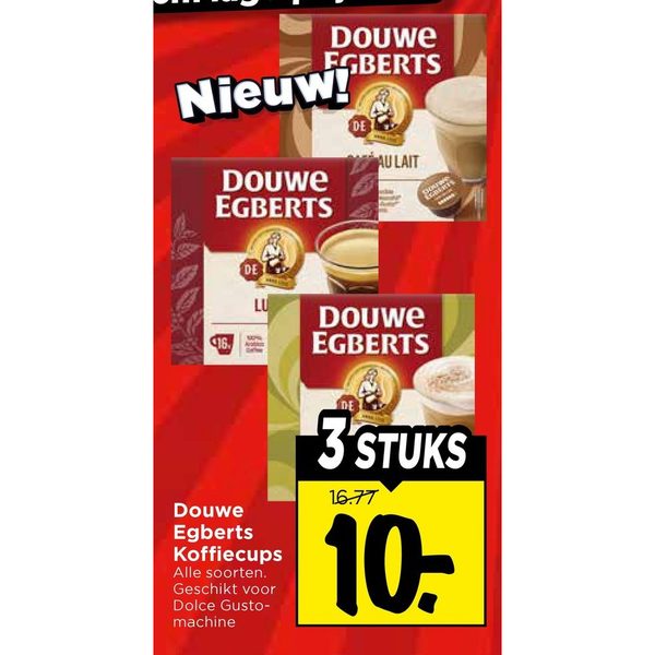 Douwe Egberts Koffiecups