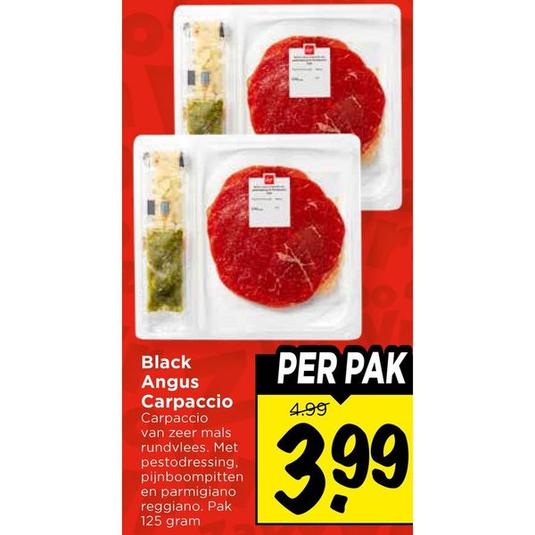 Black Angus Carpaccio