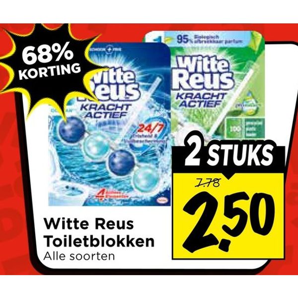 Witte Reus Toiletblokken