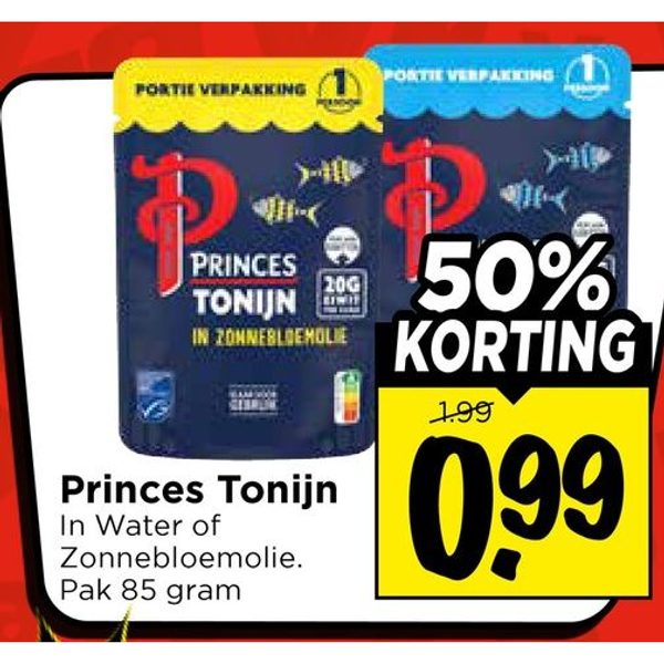 Tonijn in water of zonnebloemolie