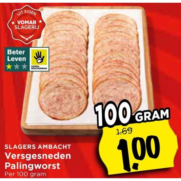 Slagers Ambacht Palingworst