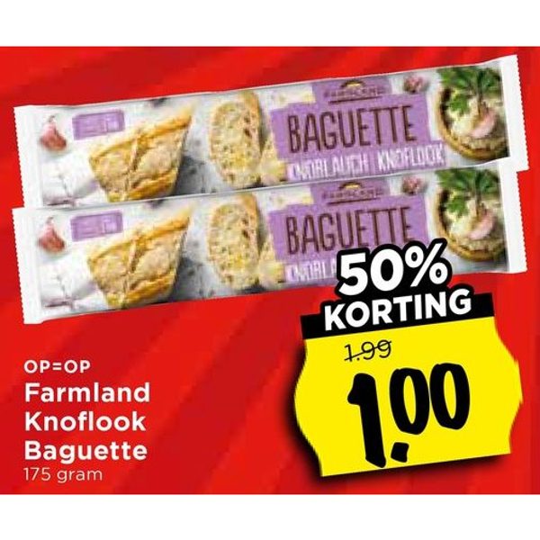Farmland Knoflook Baguette