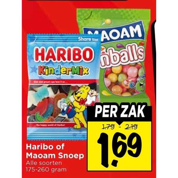 Haribo of Maoam Snoep