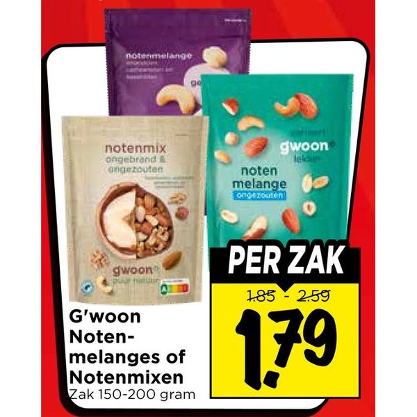 G'woon Noten-melanges of Notenmixen