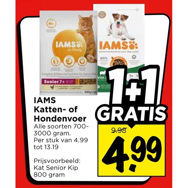 IAMS Katten- of Hondenvoer