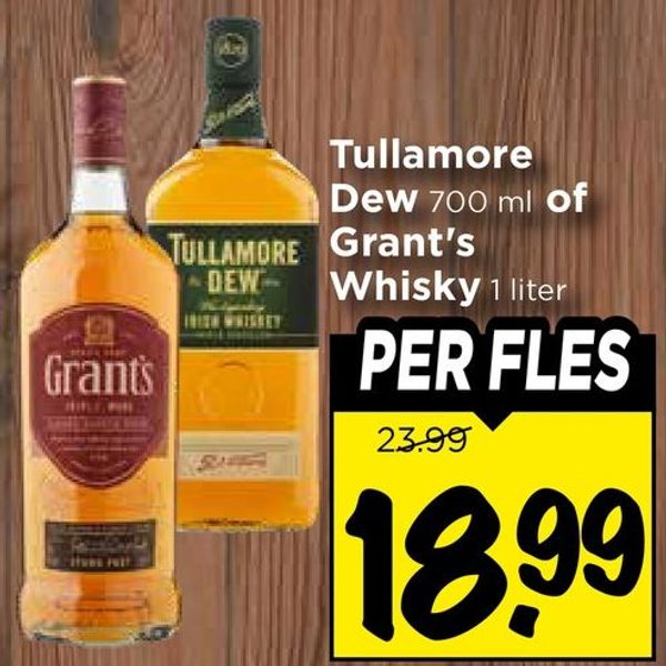 Tullamore Dew of Grant's Whisky