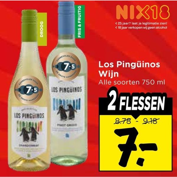 Los Pingüinos Wijn