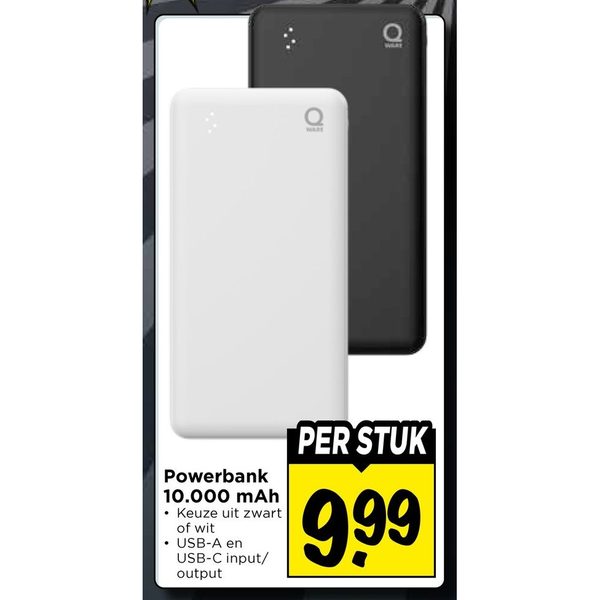 Powerbank 10.000 mAh