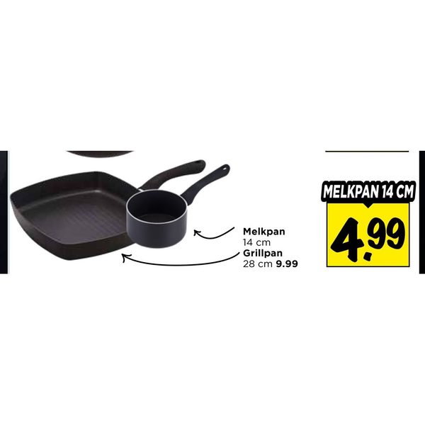 Melkpan 14 cm