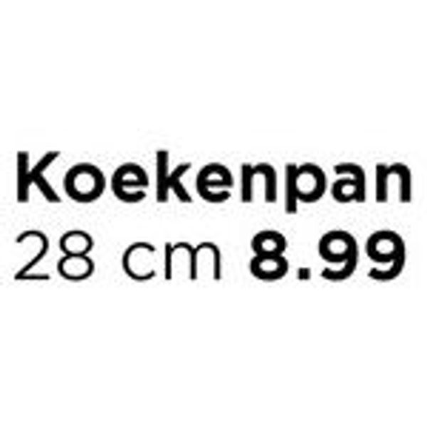 Koekenpan 28 cm