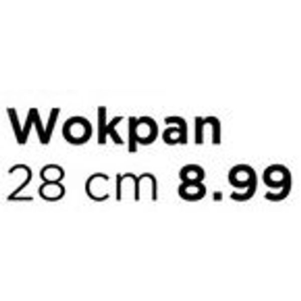 Wokpan 28 cm