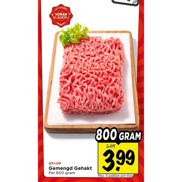 Gemengd Gehackt