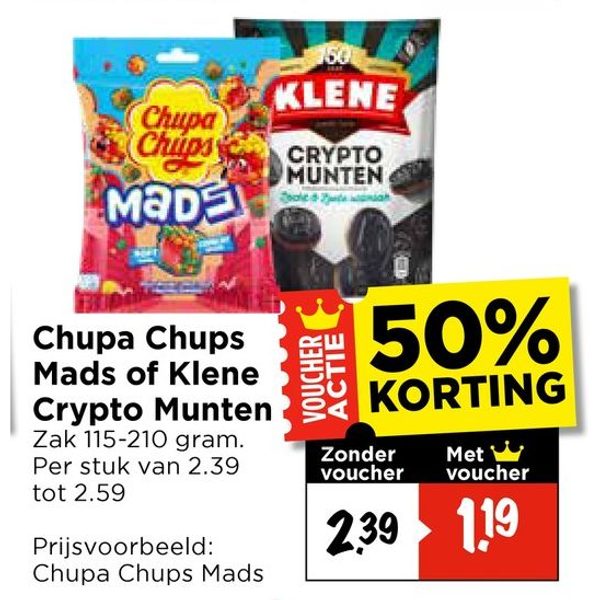 Chupa Chups Mads of Klene Crypto Munten