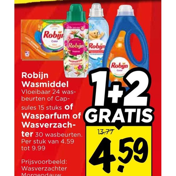 Wasmiddel, Wasparfum of Wasverzachter