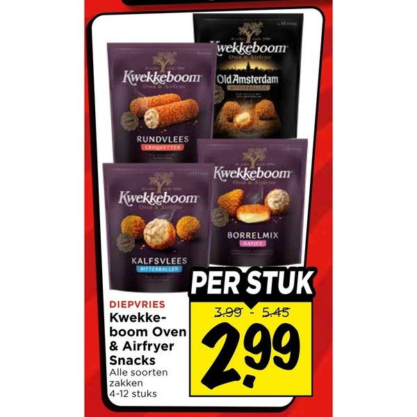 Kwekkeboom Oven & Airfryer Snacks