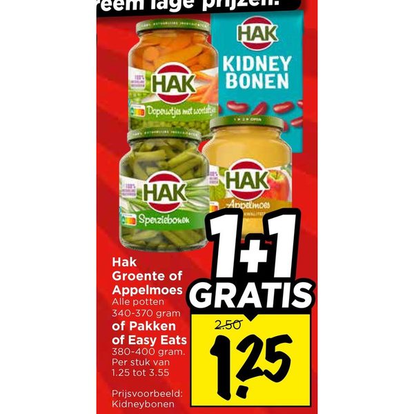 Hak Groente of Appelmoes of Easy Eats